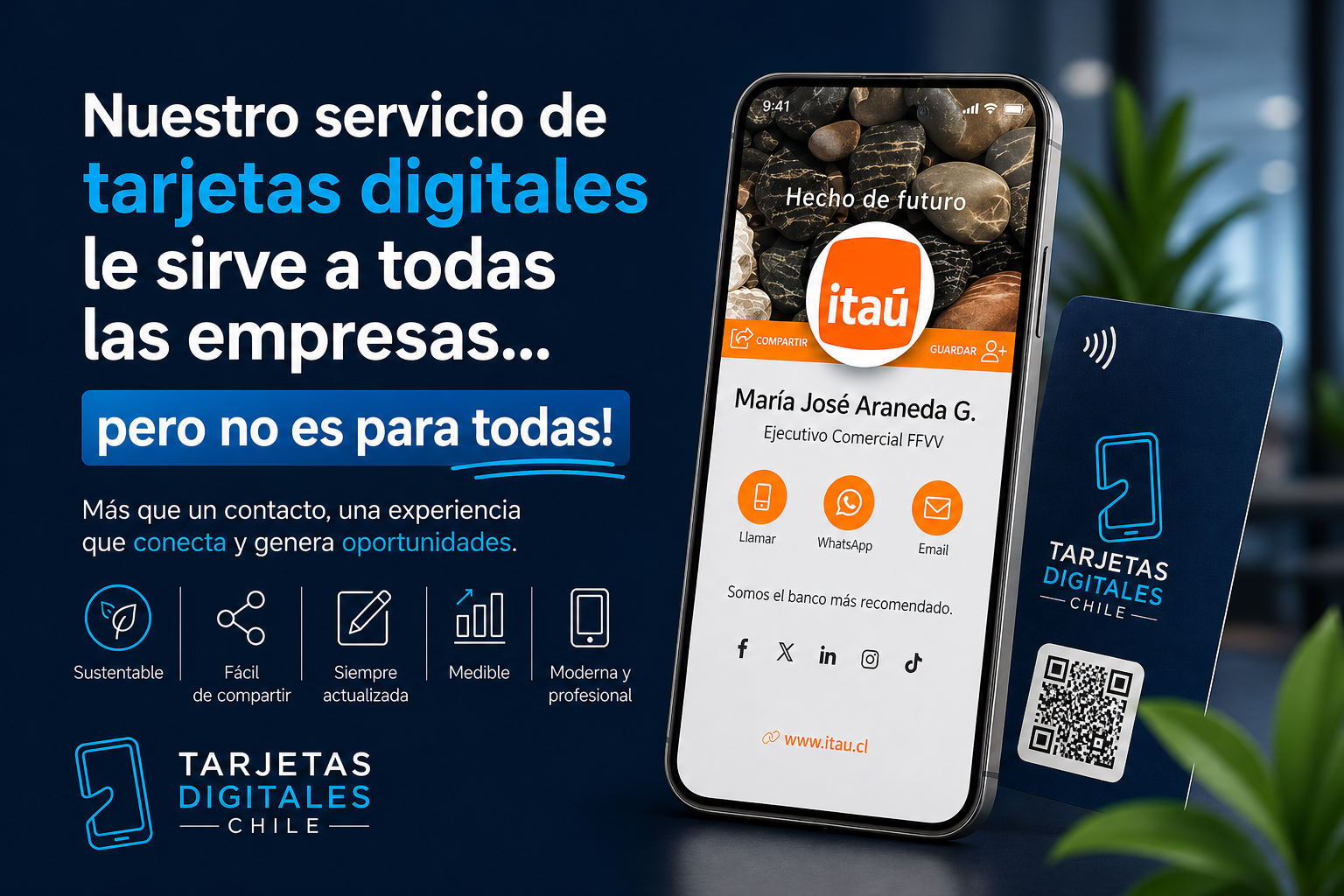 Tarjetas digitales: sirven a todas, pero no son para todas